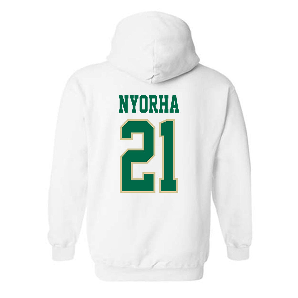 USF - NCAA Men's Basketball : Adriel Nyorha - Classic Fashion Shersey Hooded Sweatshirt-1