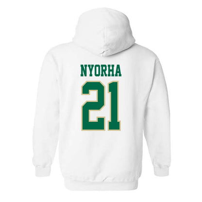 USF - NCAA Men's Basketball : Adriel Nyorha - Classic Fashion Shersey Hooded Sweatshirt-1
