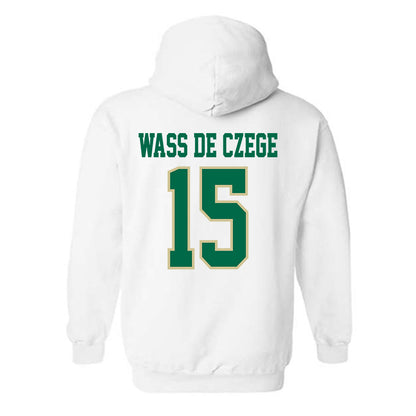 USF - NCAA Women's Volleyball : Amelia Wass de Czege - Classic Fashion Shersey Hooded Sweatshirt-1
