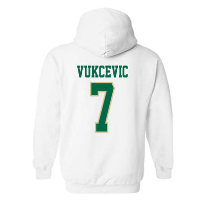 USF - NCAA Women's Basketball : Lana Vukcevic - Classic Fashion Shersey Hooded Sweatshirt-1