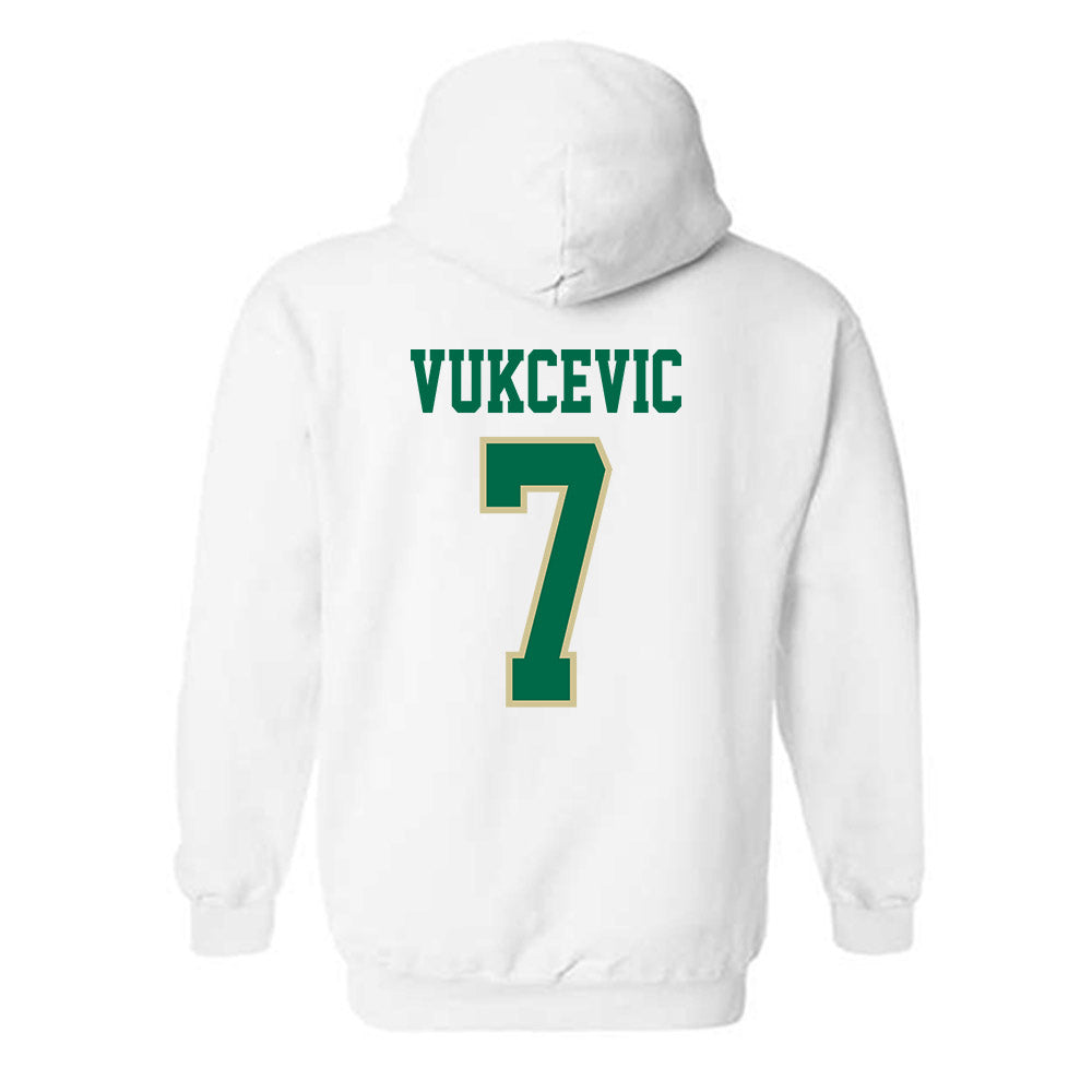 USF - NCAA Women's Basketball : Lanaa Vukcevic - Classic Fashion Shersey Hooded Sweatshirt-1