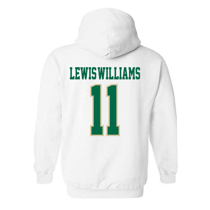 USF - NCAA Women's Basketball : Kirsten Lewis-Williams - Classic Fashion Shersey Hooded Sweatshirt-1