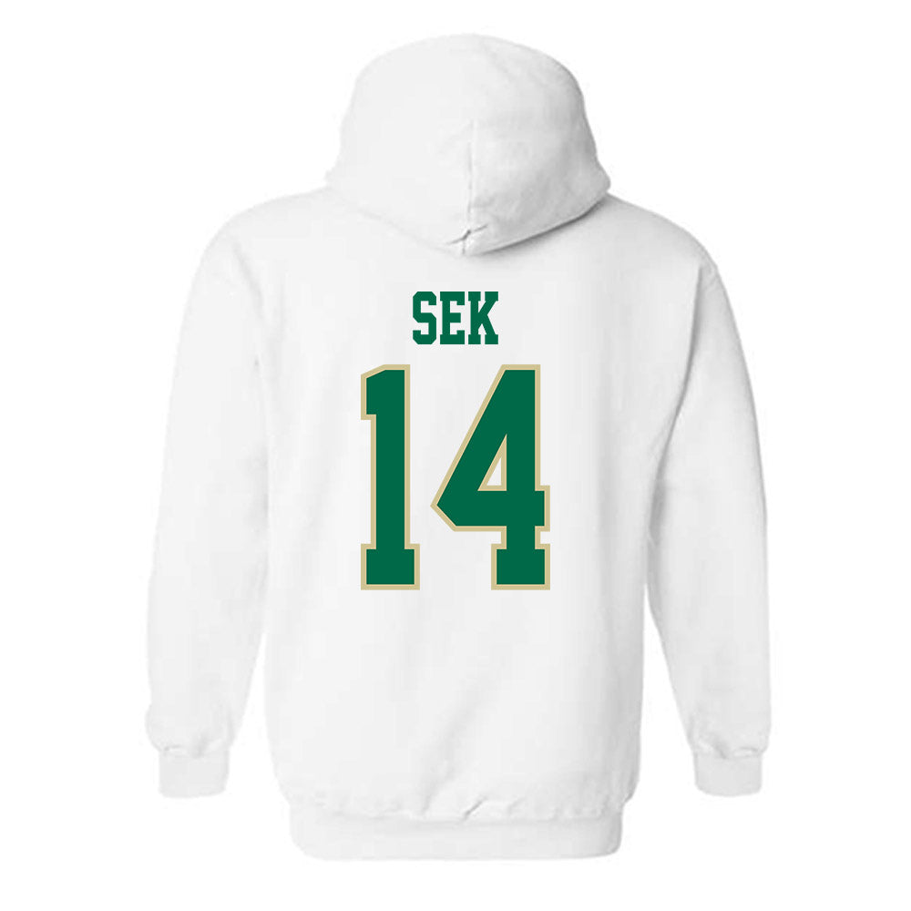 USF - NCAA Beach Volleyball : Josephine Sek - Classic Fashion Shersey Hooded Sweatshirt-1