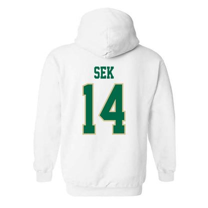 USF - NCAA Beach Volleyball : Josephine Sek - Classic Fashion Shersey Hooded Sweatshirt-1