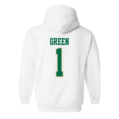 USF - NCAA Men's Basketball : DeAnte Green - Classic Fashion Shersey Hooded Sweatshirt-1