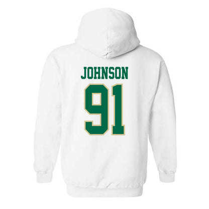 USF - NCAA Women's Lacrosse : Kalina "KJ" Johnson - Classic Fashion Shersey Hooded Sweatshirt-1