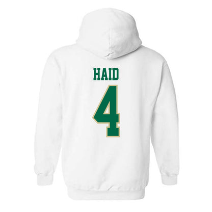 USF - NCAA Men's Basketball : Devin Haid - Classic Fashion Shersey Hooded Sweatshirt-1