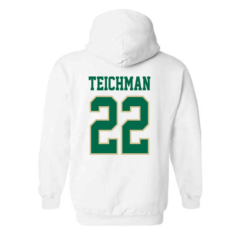 USF - NCAA Women's Basketball : Lee Teichman - Classic Fashion Shersey Hooded Sweatshirt-1