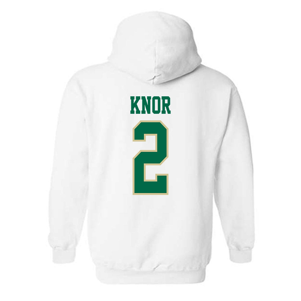 USF - NCAA Women's Lacrosse : Ansley Knor - Classic Fashion Shersey Hooded Sweatshirt-1