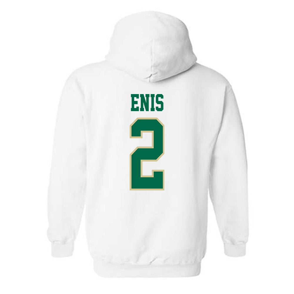 USF - NCAA Men's Basketball : Wes Enis - Classic Fashion Shersey Hooded Sweatshirt-1