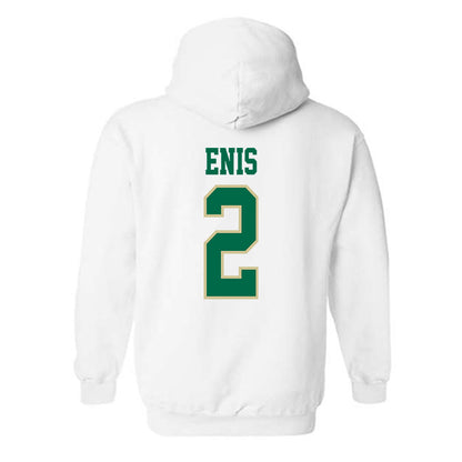 USF - NCAA Men's Basketball : Wes Enis - Classic Fashion Shersey Hooded Sweatshirt-1