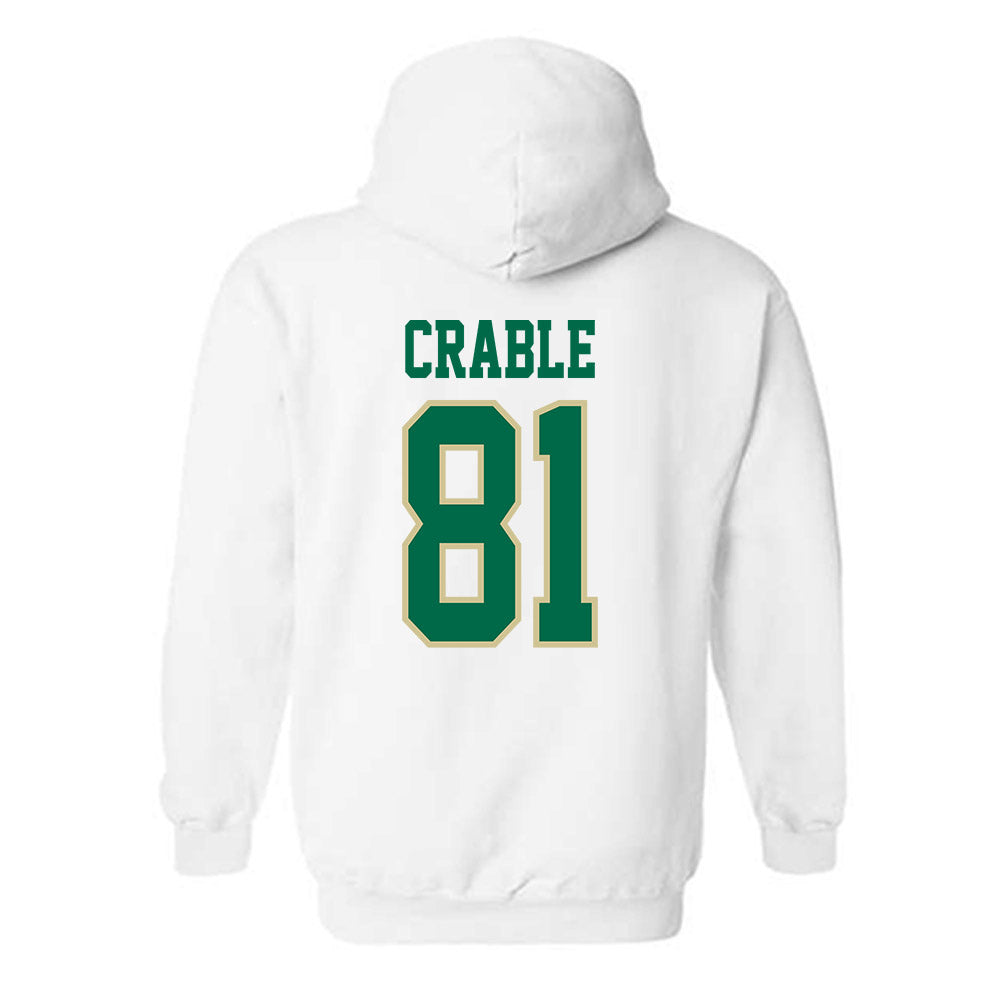 USF - NCAA Football : Tayte Crable - Classic Fashion Shersey Hooded Sweatshirt-1