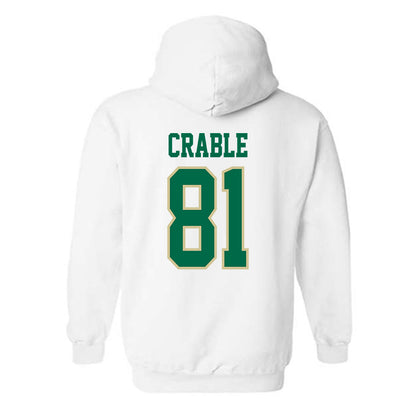 USF - NCAA Football : Tayte Crable - Classic Fashion Shersey Hooded Sweatshirt-1