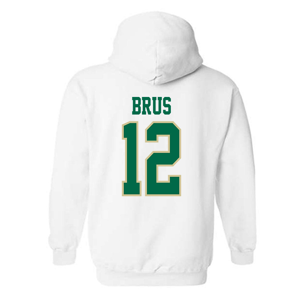 USF - NCAA Women's Volleyball : Addy Brus - Classic Fashion Shersey Hooded Sweatshirt-1