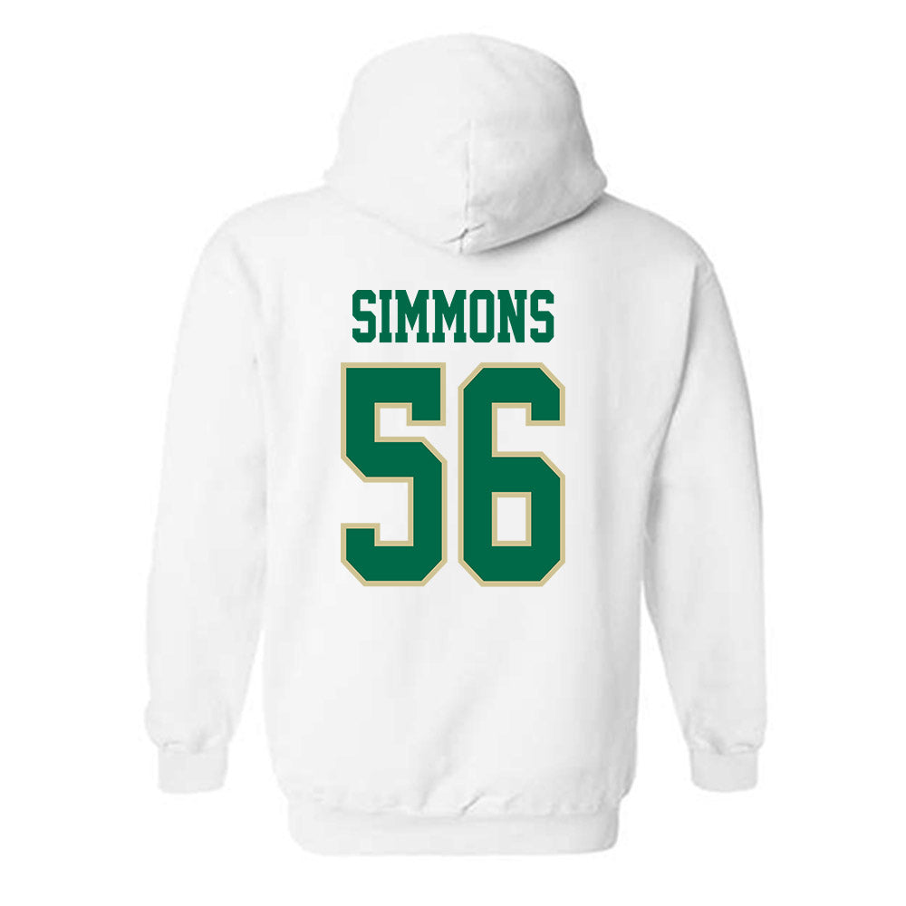 USF - NCAA Football : Terry Simmons - Classic Fashion Shersey Hooded Sweatshirt-1