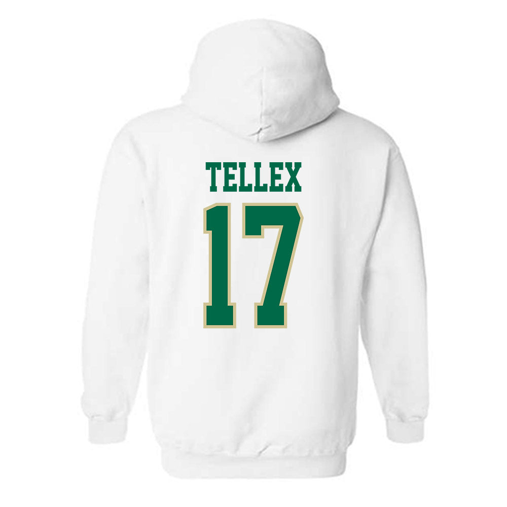 USF - NCAA Women's Soccer : Delaney Tellex - Classic Fashion Shersey Hooded Sweatshirt-1