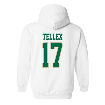 USF - NCAA Women's Soccer : Delaney Tellex - Classic Fashion Shersey Hooded Sweatshirt-1