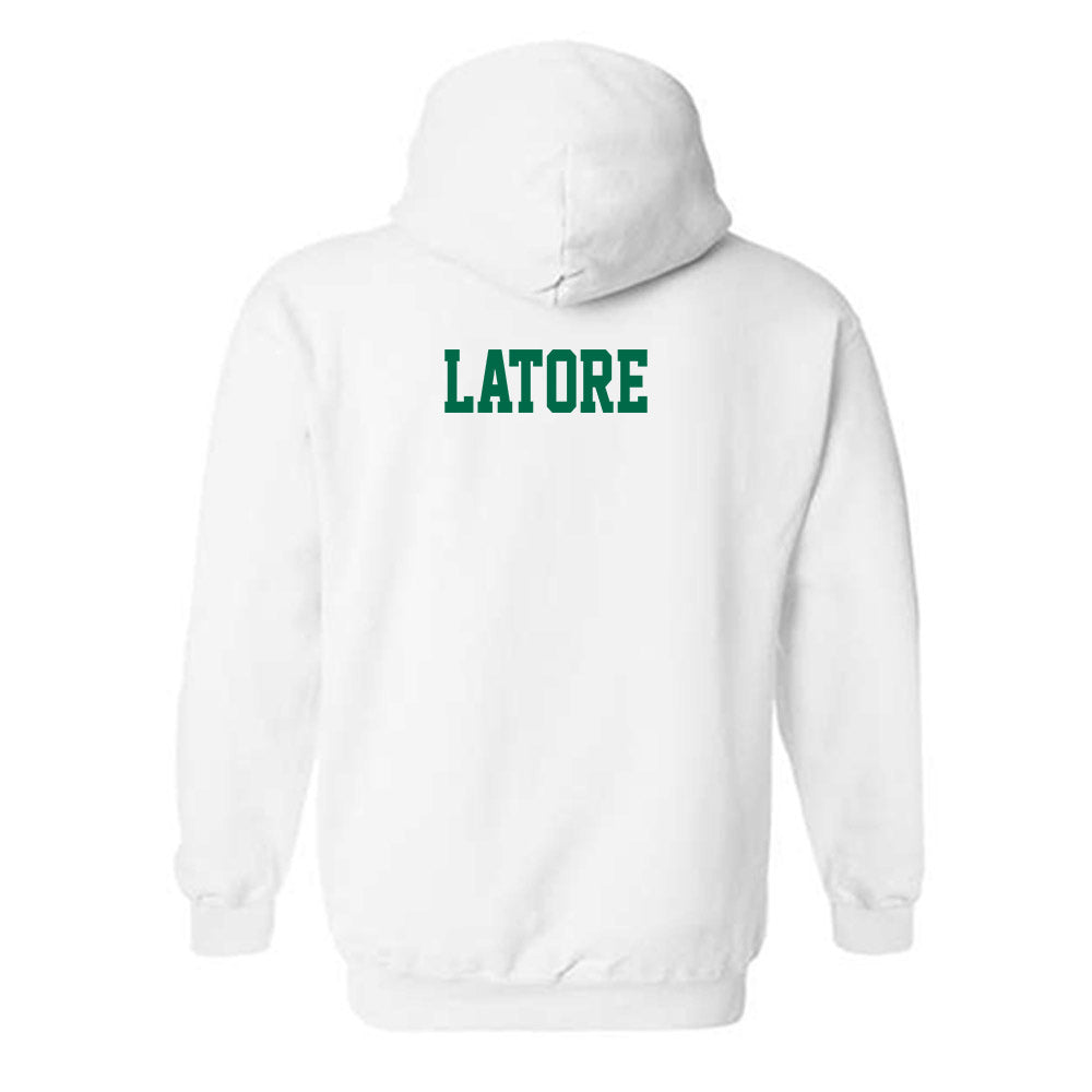 USF - NCAA Women's Track & Field : Alexia Latore - Classic Fashion Shersey Hooded Sweatshirt-1