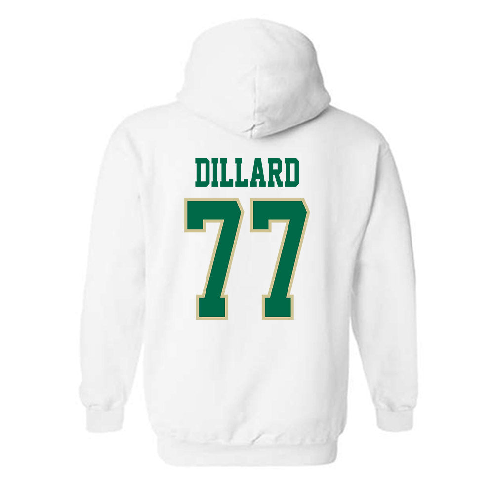 USF - NCAA Football : Major Dillard - Classic Fashion Shersey Hooded Sweatshirt-1