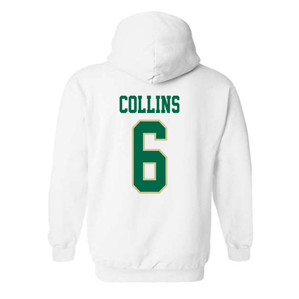 USF - NCAA Men's Basketball : Daimion Collins - Classic Fashion Shersey Hooded Sweatshirt-1