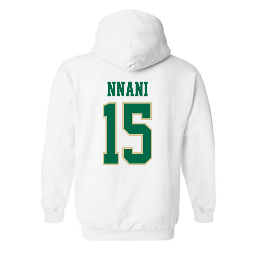 USF - NCAA Men's Basketball : Onyx Nnani - Classic Fashion Shersey Hooded Sweatshirt-1