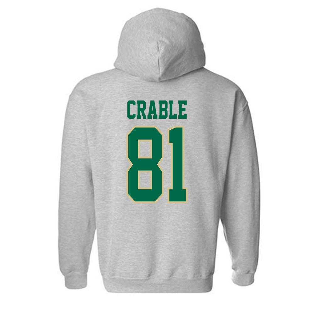 USF - NCAA Football : Tayte Crable - Classic Fashion Shersey Hooded Sweatshirt-1