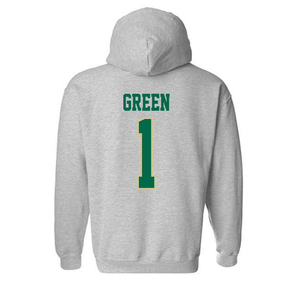 USF - NCAA Men's Basketball : DeAnte Green - Classic Fashion Shersey Hooded Sweatshirt-1