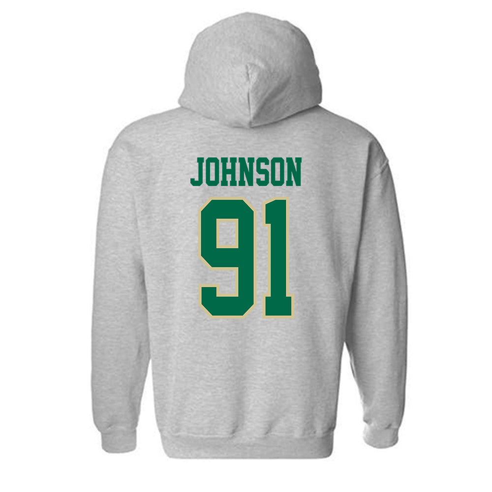 USF - NCAA Women's Lacrosse : Kalina "KJ" Johnson - Classic Fashion Shersey Hooded Sweatshirt-1