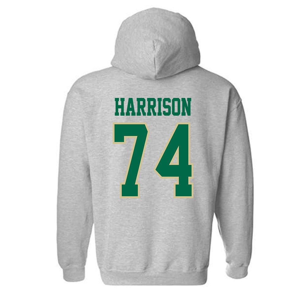 USF - NCAA Football : Jordan Harrison - Classic Fashion Shersey Hooded Sweatshirt-1