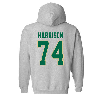 USF - NCAA Football : Jordan Harrison - Classic Fashion Shersey Hooded Sweatshirt-1
