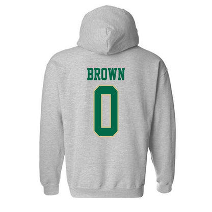 USF - NCAA Men's Basketball : Xavier Brown - Classic Fashion Shersey Hooded Sweatshirt-1