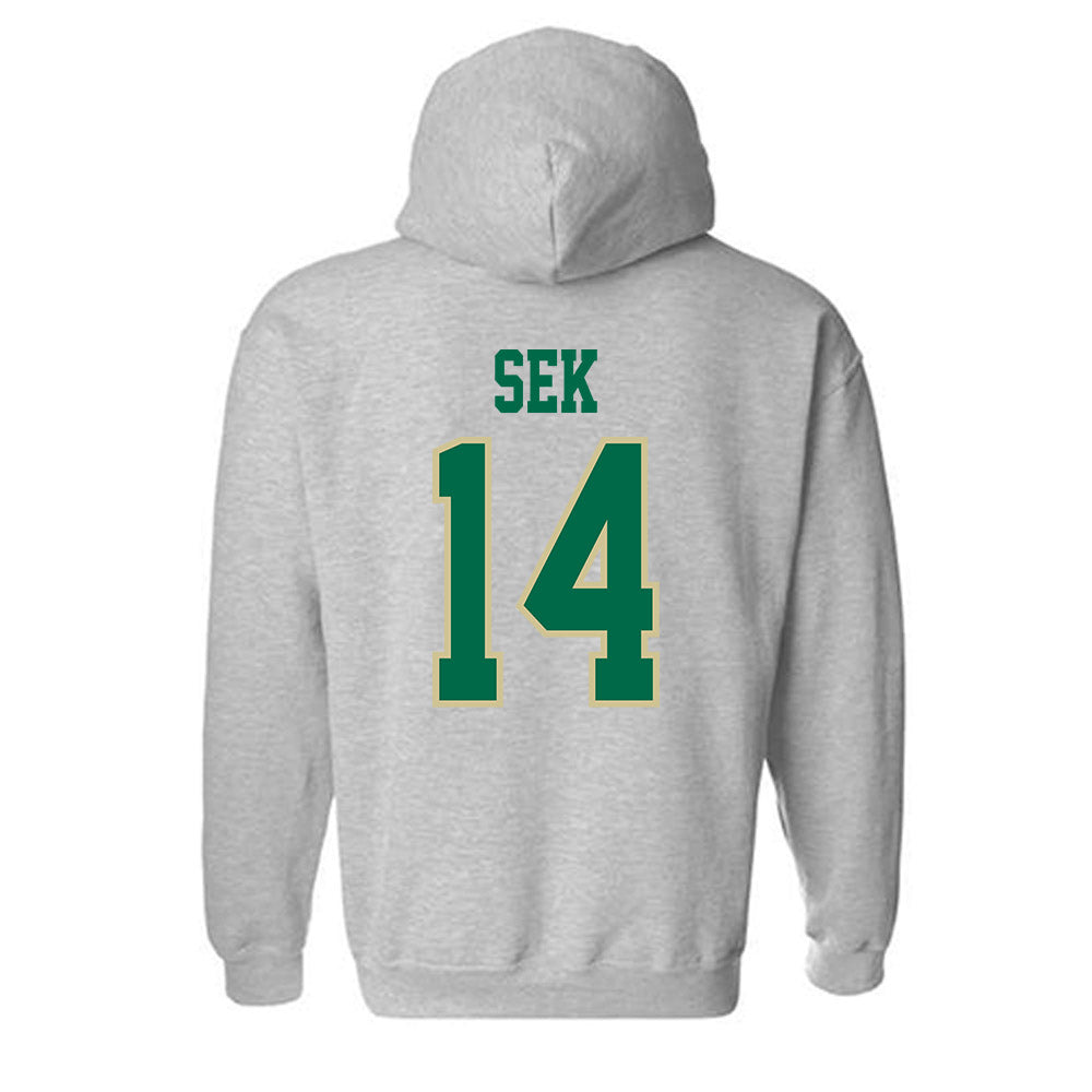USF - NCAA Beach Volleyball : Josephine Sek - Classic Fashion Shersey Hooded Sweatshirt-1