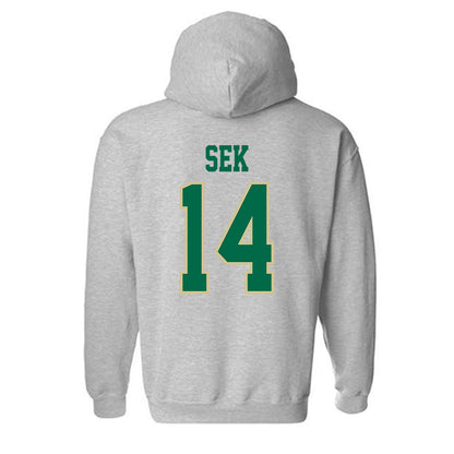 USF - NCAA Beach Volleyball : Josephine Sek - Classic Fashion Shersey Hooded Sweatshirt-1
