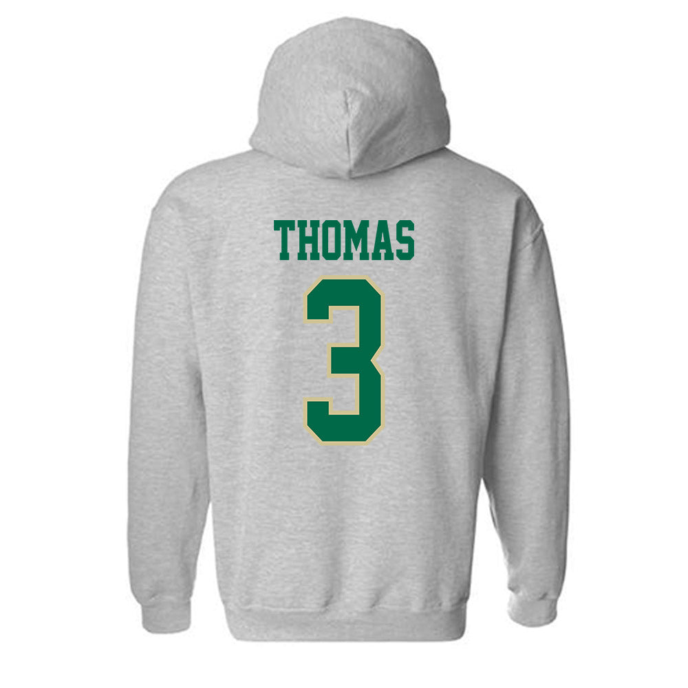 USF - NCAA Women's Volleyball : Miya Thomas - Classic Fashion Shersey Hooded Sweatshirt-1