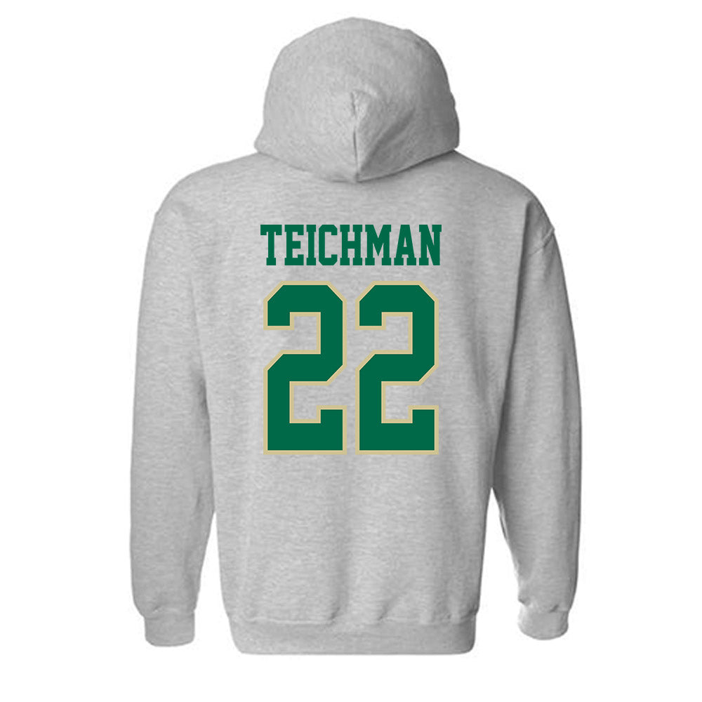 USF - NCAA Women's Basketball : Lee Teichman - Classic Fashion Shersey Hooded Sweatshirt-1
