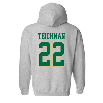 USF - NCAA Women's Basketball : Lee Teichman - Classic Fashion Shersey Hooded Sweatshirt-1