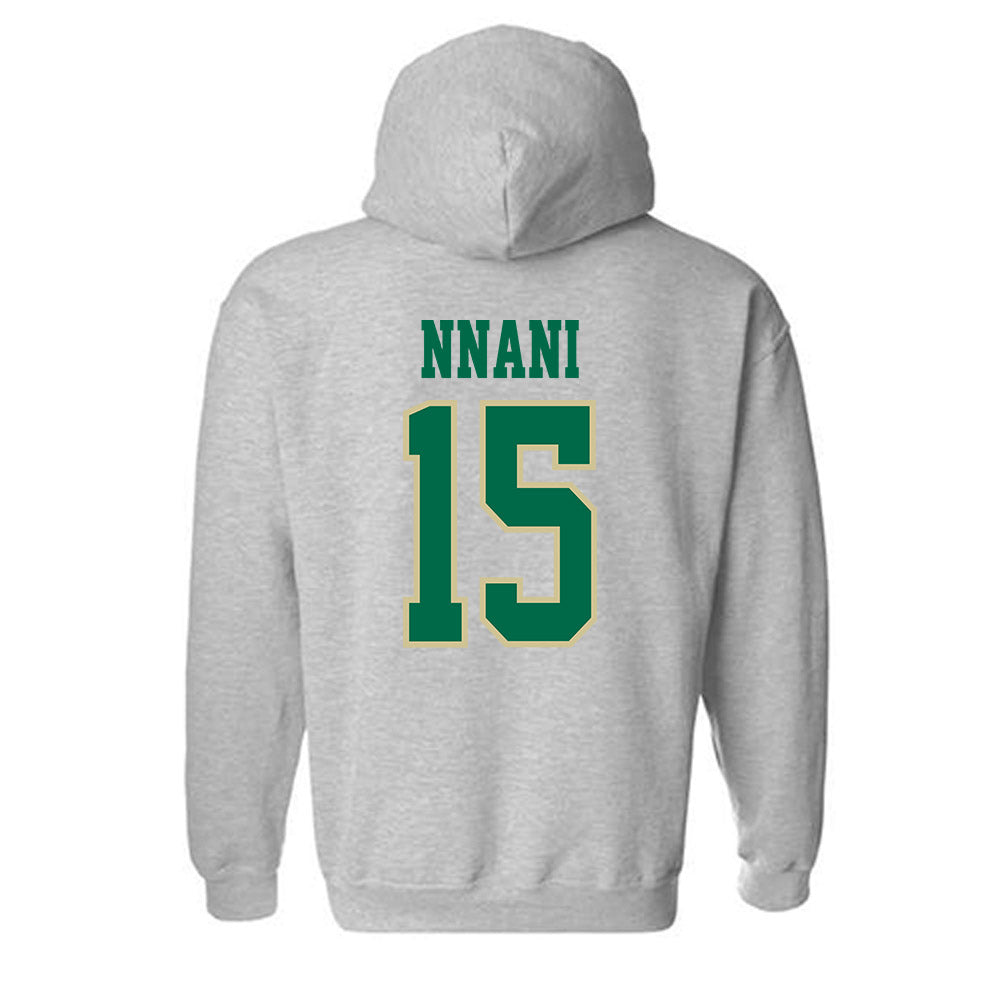 USF - NCAA Men's Basketball : Onyx Nnani - Classic Fashion Shersey Hooded Sweatshirt-1