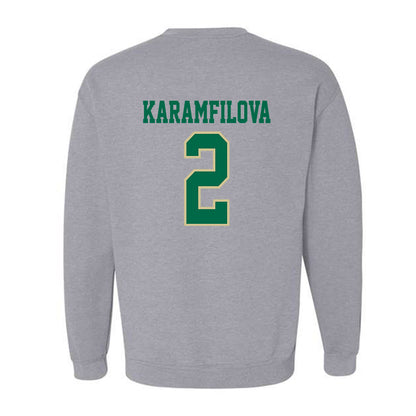 USF - NCAA Women's Basketball : Yana Karamfilova - Classic Fashion Shersey Crewneck Sweatshirt-1
