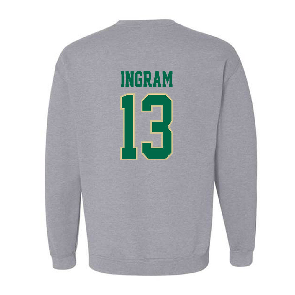 USF - NCAA Women's Basketball : Stefanie Ingram - Classic Fashion Shersey Crewneck Sweatshirt-1