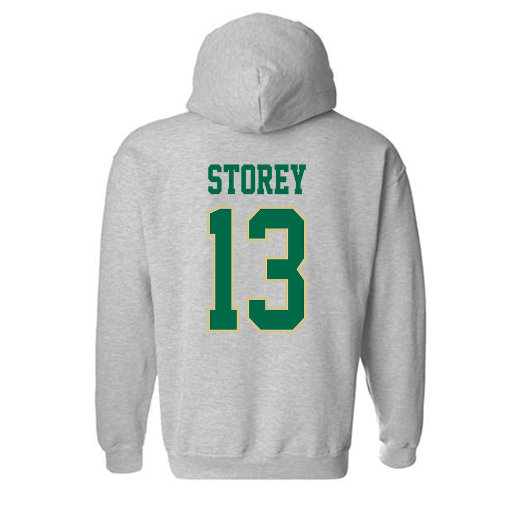 USF - NCAA Baseball : Easton Storey - Classic Fashion Shersey Hooded Sweatshirt-1