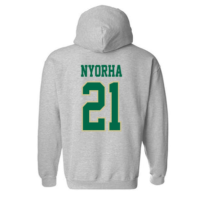USF - NCAA Men's Basketball : Adriel Nyorha - Classic Fashion Shersey Hooded Sweatshirt-1