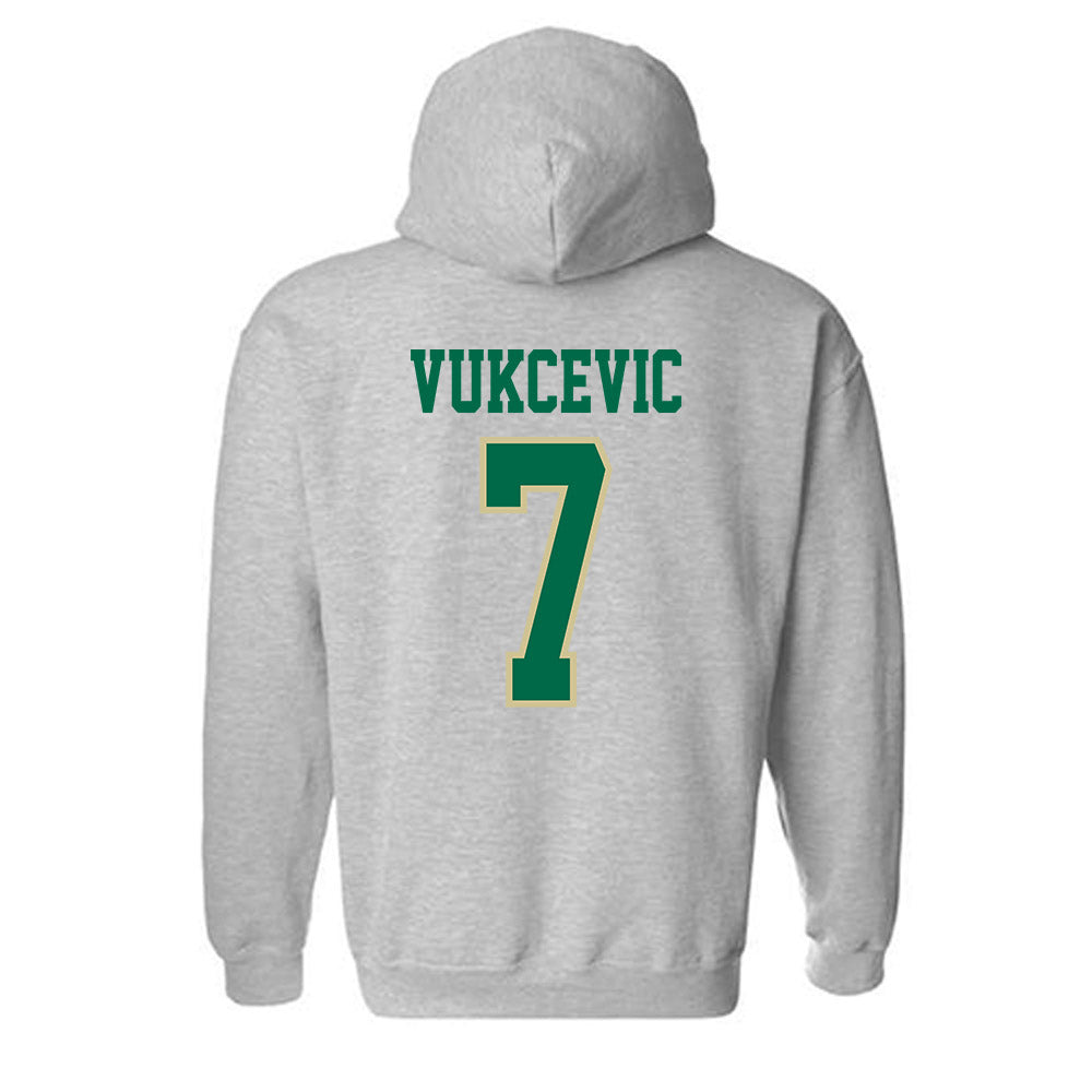 USF - NCAA Women's Basketball : Lanaa Vukcevic - Classic Fashion Shersey Hooded Sweatshirt-1