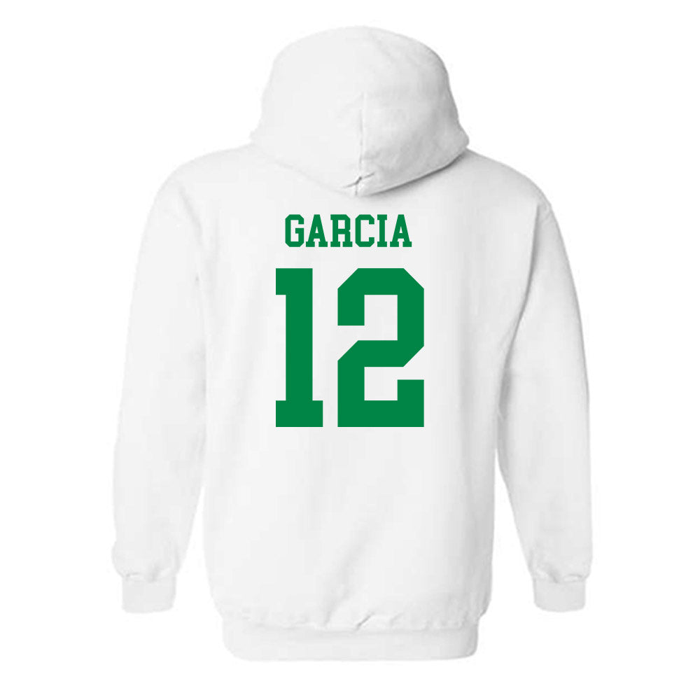 USC Upstate - NCAA Men's Basketball : Breylin Garcia - Classic Fashion Shersey Hooded Sweatshirt-1