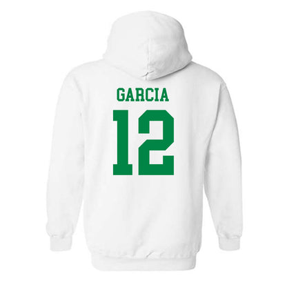 USC Upstate - NCAA Men's Basketball : Breylin Garcia - Classic Fashion Shersey Hooded Sweatshirt-1