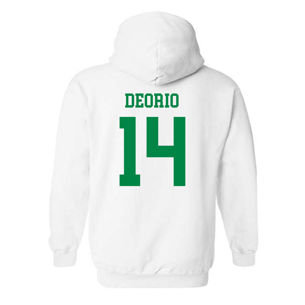 USC Upstate - NCAA Women's Volleyball : Lauren DeOrio - Classic Fashion Shersey Hooded Sweatshirt-1