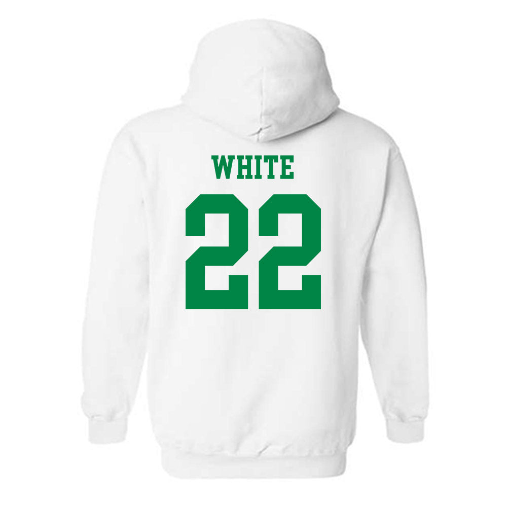 USC Upstate - NCAA Men's Soccer : Fatobi White - Classic Fashion Shersey Hooded Sweatshirt-1