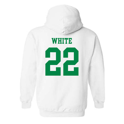 USC Upstate - NCAA Men's Soccer : Fatobi White - Classic Fashion Shersey Hooded Sweatshirt-1