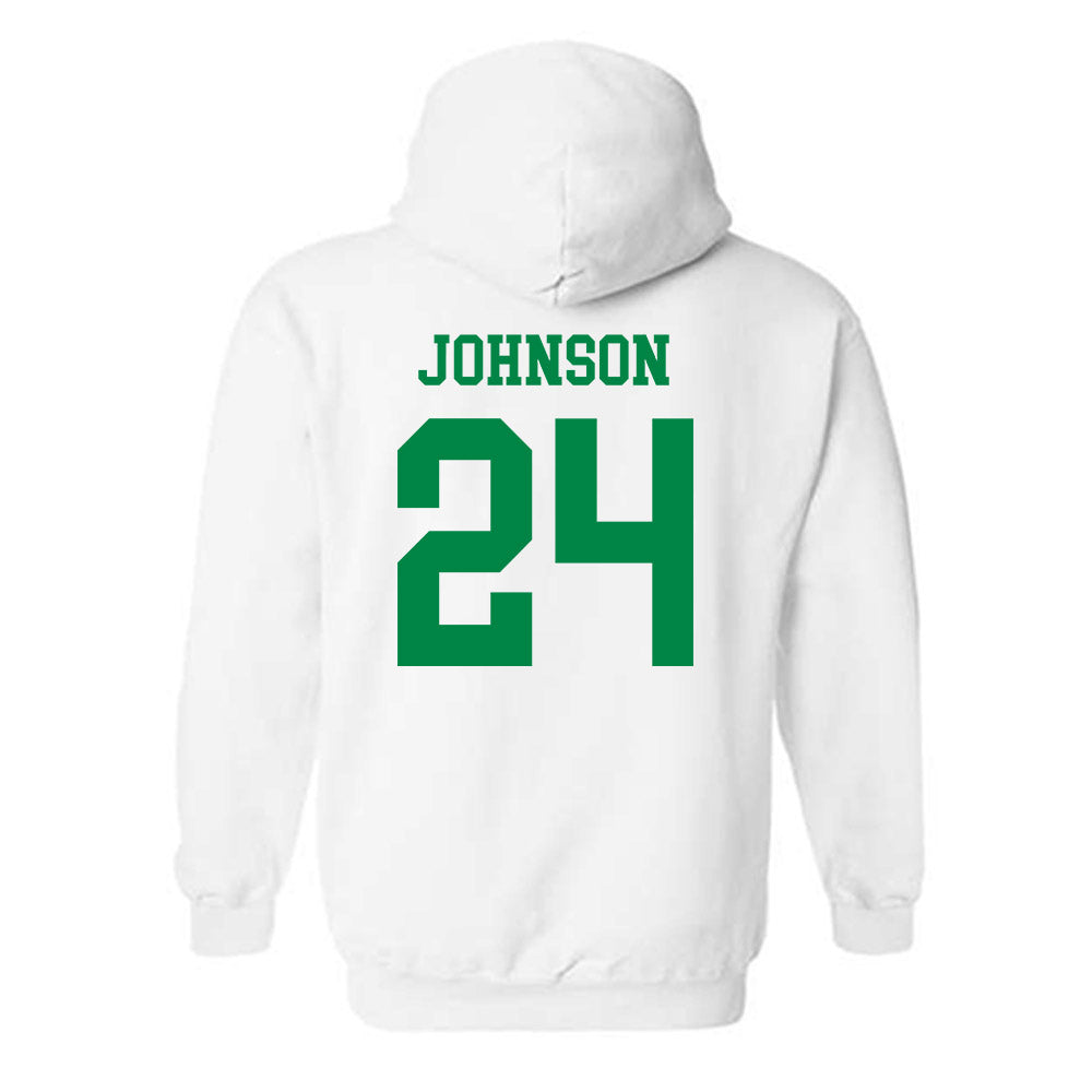 USC Upstate - NCAA Men's Basketball : Chico Johnson - Classic Fashion Shersey Hooded Sweatshirt-1