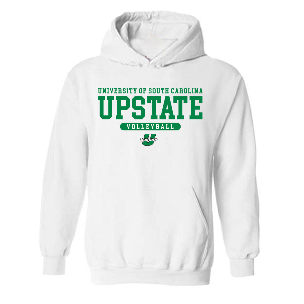 USC Upstate - NCAA Women's Volleyball : Cora Hamilton - Classic Fashion Shersey Hooded Sweatshirt-0