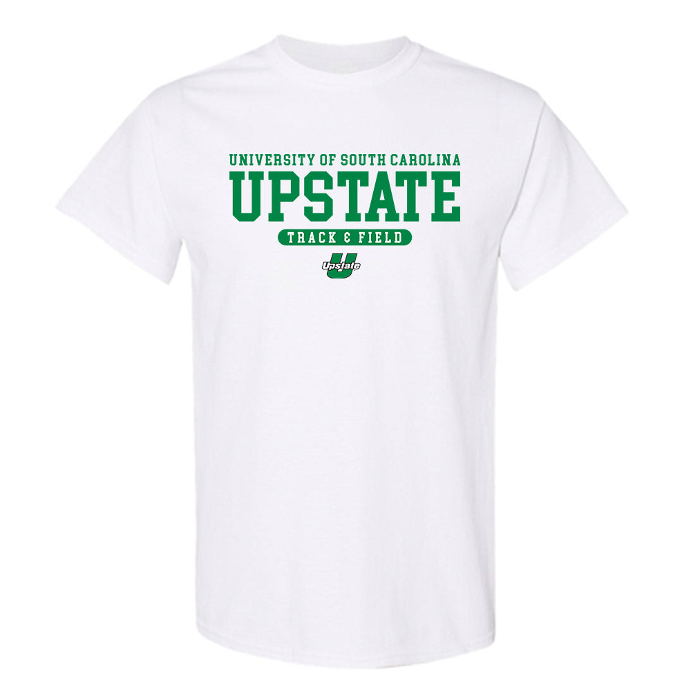 USC Upstate - NCAA Men's Track & Field : Evan Daniels - Classic Fashion Shersey T-Shirt-0